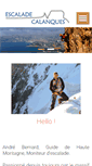 Mobile Screenshot of escalade-calanques.com